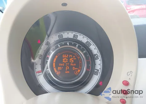 2015 Fiat 500 Pop z USA, uszkodzony, nr VIN 3C3CFFAR6FT545809